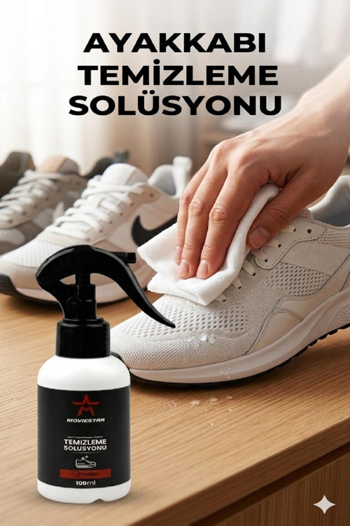 MOVİESTAR Orthopedix Ayakkabı Ve Tekstil Temizleme Solüsyonu 100ml