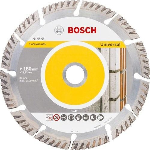- Standard Seri Genel Yapı Malzemeleri Için Elmas Kesme Diski 180 mm