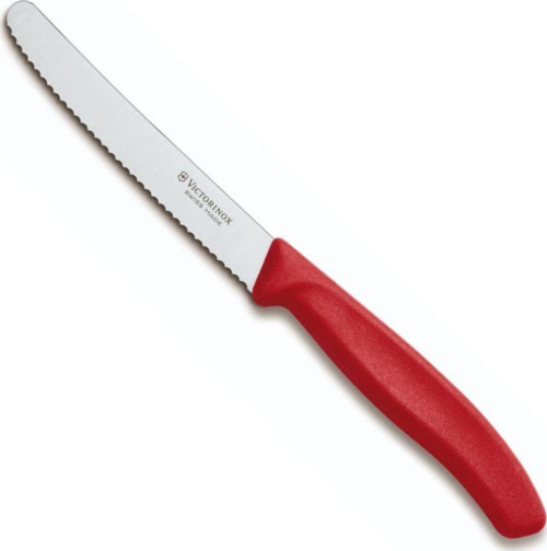 6.7831 Swiss Classic 11Cm Domates & Sosis Bıçağı Kırmızı