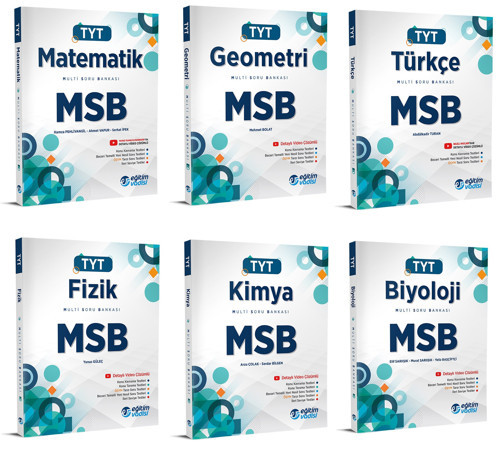 Eğitim Vadisi 2024 Tyt Sayısal Msb Multi Soru Bankası Seti