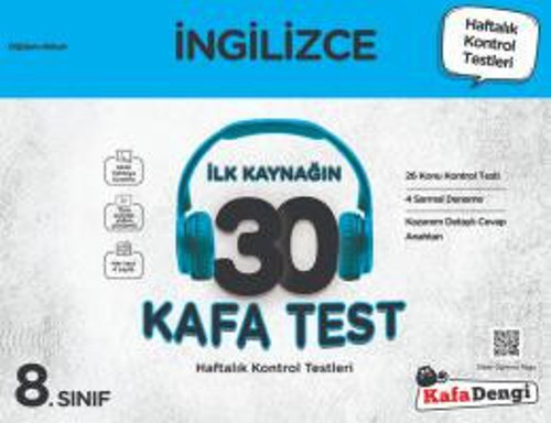 Kafadengi 2024 8. Sınıf Lgs İngilizce Kafa Test