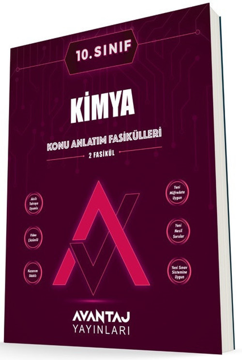 Avantaj 10. Sınıf Kimya Konu Anlatım Fasikülleri 2023