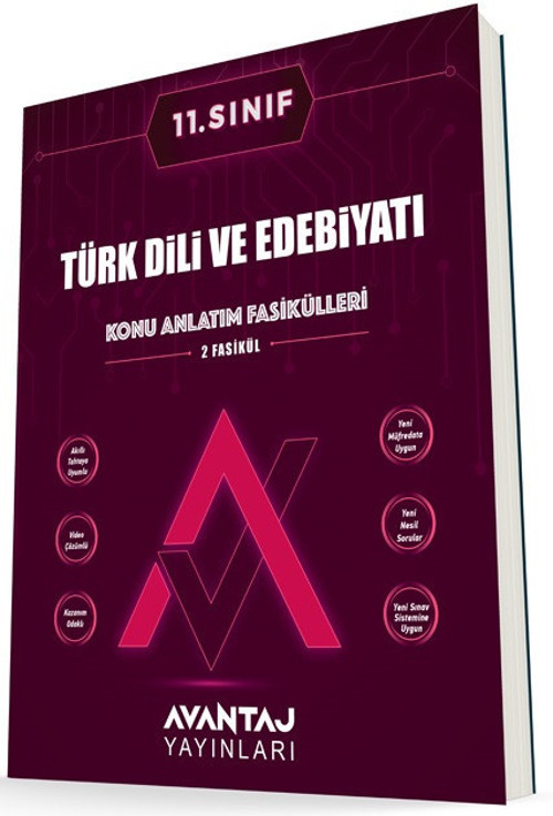 Avantaj 11. Sınıf Türk Dili Ve Edebiyatı Konu Anlatım Fasikülleri 2023