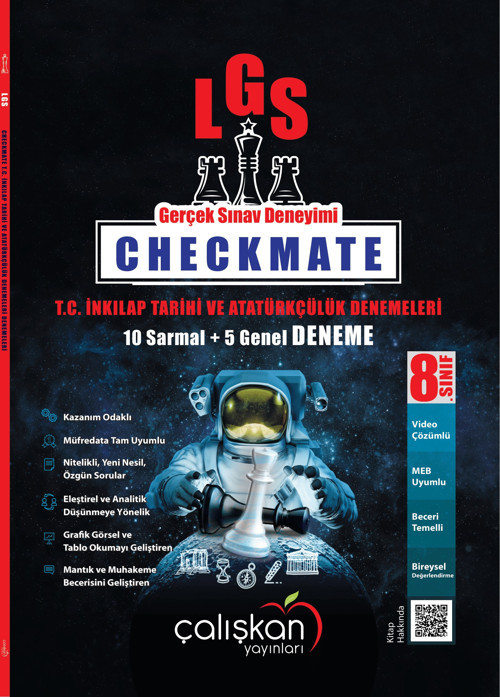 Çalışkan 8. Sınıf Lgs İnkılap Tarihi Checkmate Branş Denemesi 2023