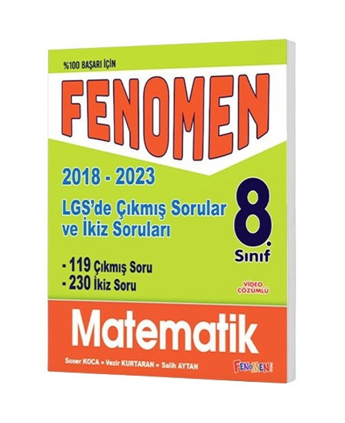 Fenomen Okul 2024 8. Sınıf Lgs Matematik Çıkmış Soruları Ve İkiz Soruları