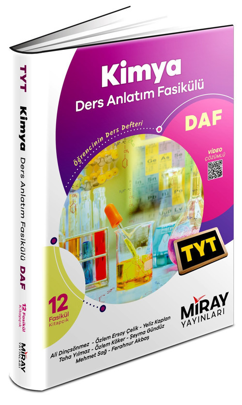 Miray 2024 Tyt Kimya Ders Anlatım Fasikülleri