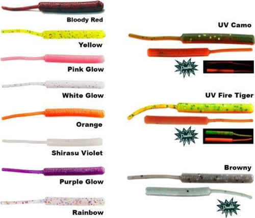 Baby Worm Kokulu Lrf Silikon Yemi Bloody Red