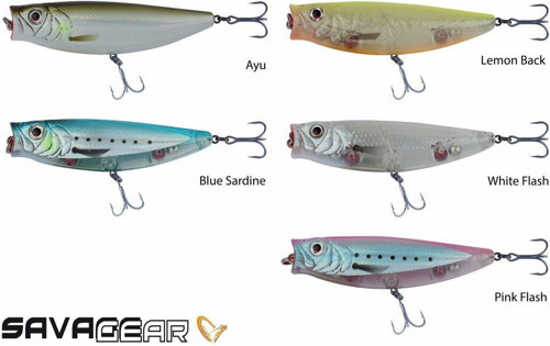 3D Minnow Pop Walker80 8cm 14g Suni Yem Lemon Back