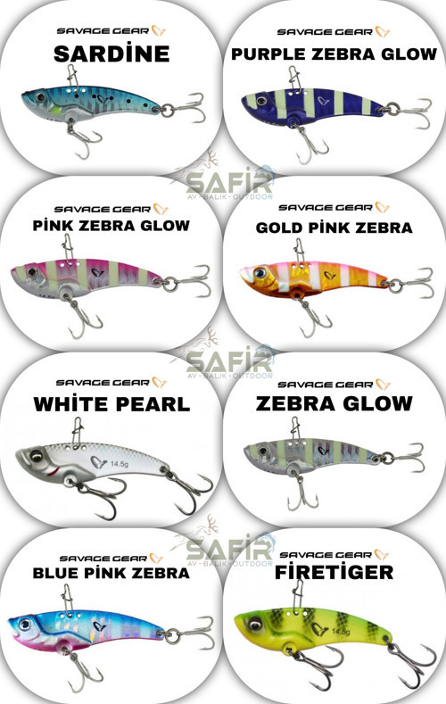3D VIB Blade 5,5 cm 14,5gr Suni Yem WHİTE PEARL