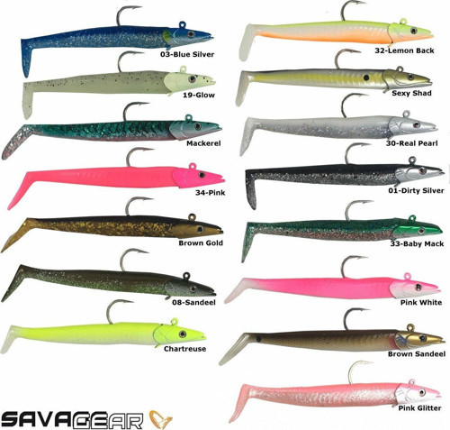 Sandeel 12.5 cm 23 gr 2+1 Adet Suni Yem Baby Mack