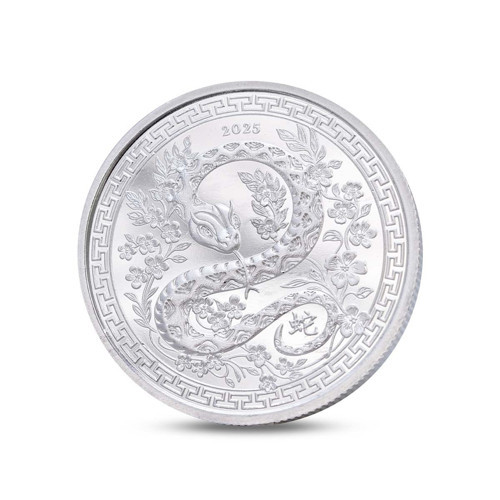 Yılan Figürlü Gümüş Sikke Coin