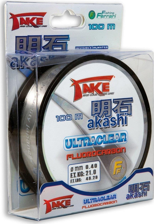 Lıneaeffe Akashı Ultra Fuloro Carbon 100Mt Misina 0,40 mm.