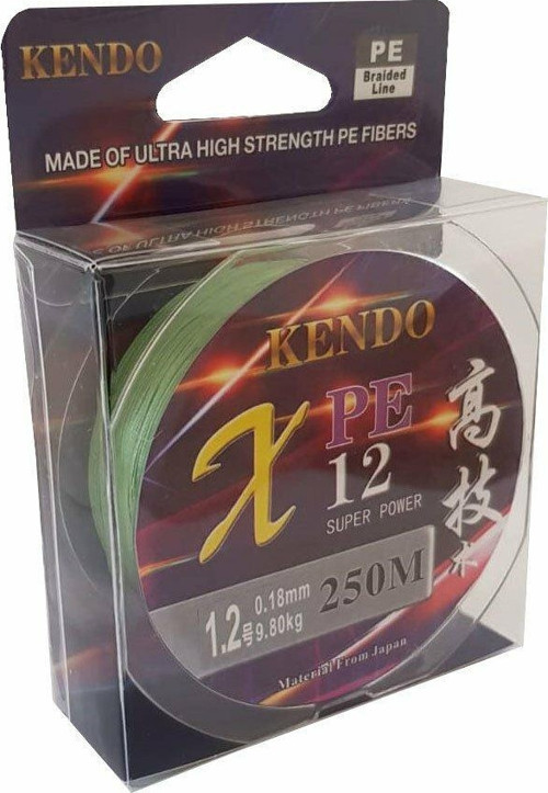 12 PE 250 Mt Dark Green Örgü İp 0,20 mm. - 11.5 Kg.