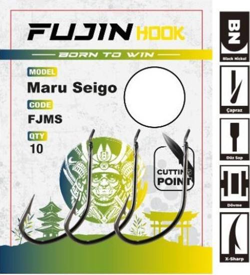 Maru Seigo Deliksiz Çapraz Olta Kancası 11 No.