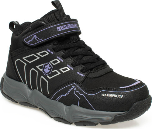 3W Raptorhi-F Wp Outdoor Siyah-Lila Çocuk Bot