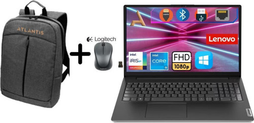 V15 G3 I5-1235U 8GB 1TB SSD W10Pro 15.6" FHD Notebook 82TT00A5TX0398+Mouse+Çanta