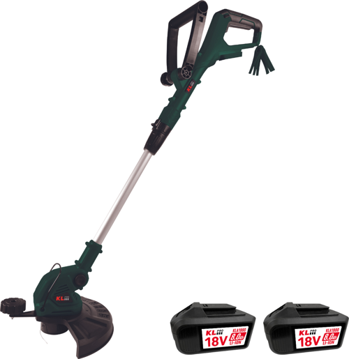 KLBMB18-80 18V/8Ah. Çift Akülü Misinalı Çim Biçme Makinesi