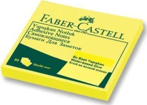 Not Kağıdı 50*50 Yapışkanlı Fosforlu Sarı
