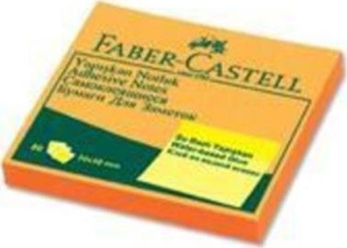 Not Kağıdı 50*50 Yapışkanlı Fosforlu Turuncu