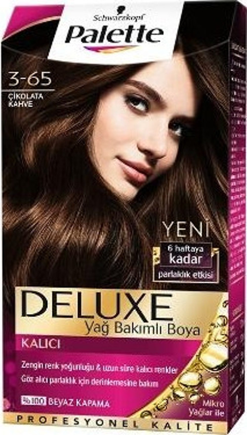 Deluxe Saç Boyası Çikolata Kahve 3.65 (6'lı)