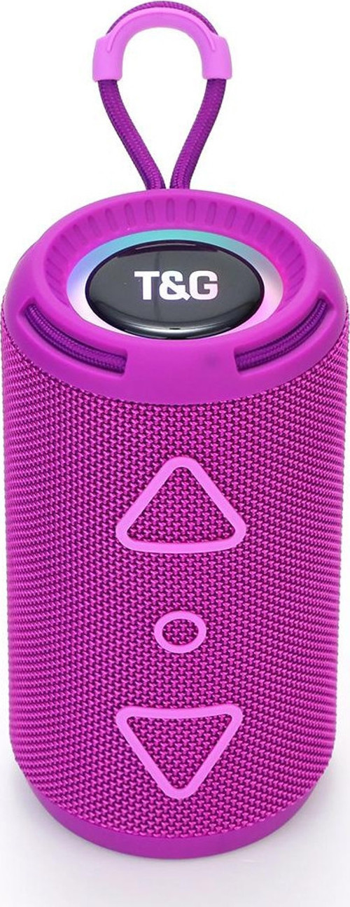 T&G TG656 Led Işıklı Taşınabilir Wireless Kablosuz Bluetooth Hoparlör Usb Sd Fm Destekli Şarjlı Ses Bombası Speaker