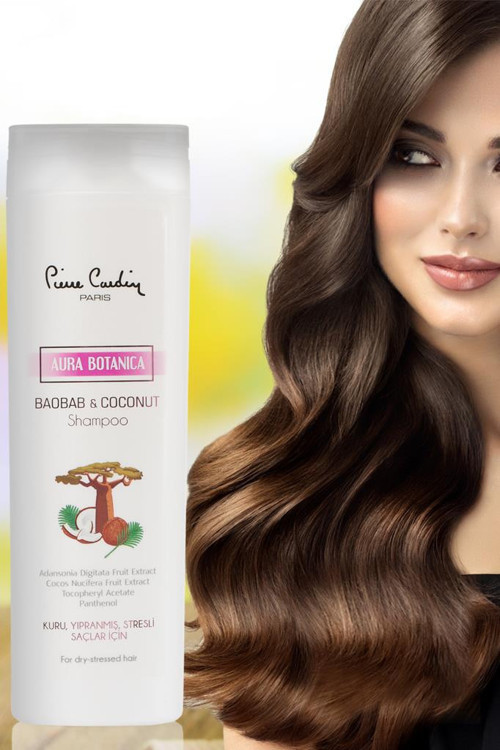 Aura Botanica Baobab & Hindistan Cevizi Özlü Şampuan 360 ML