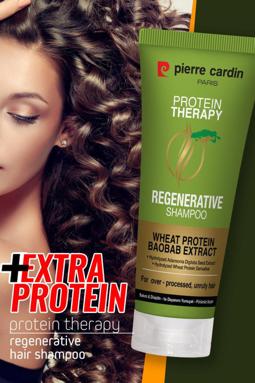 Protein Therapy Baobab Özlü Buğday Proteinli Canlandırıcı Saç Bakım Şampuanı 250 ml