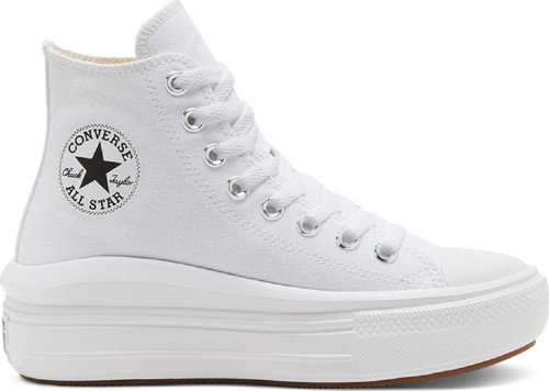 568497Chuck All Star Move Platform Beyaz Unisex Ayakkabı