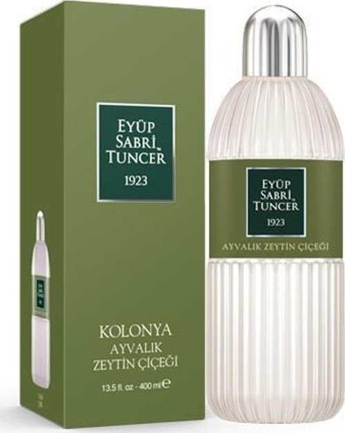 Ayvalık Zeytin Çiçeği Cam Şişe Kolonya 400 ml