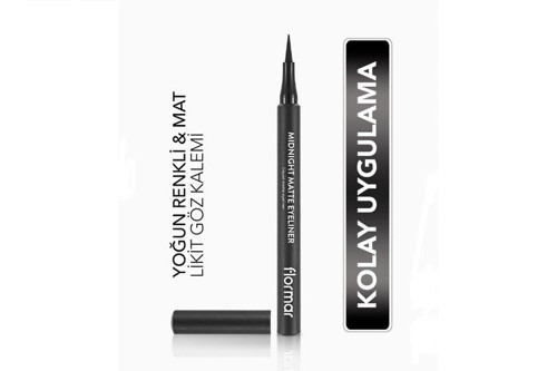 Midnight Matte Eyeliner Black 001