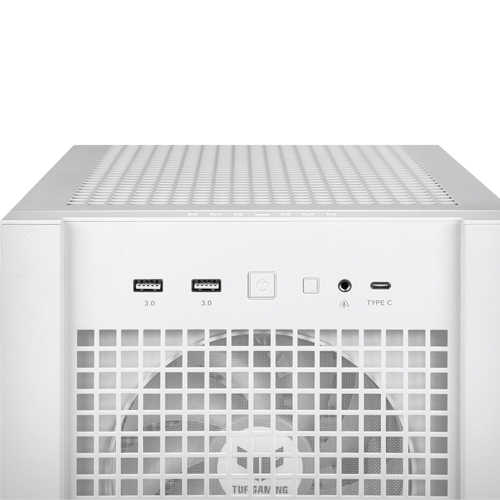 TUF GAMING GT302 850W 80+ Gold ARGB Tempered Glass USB 3.2 Beyaz E-ATX Mid Tower Kasa