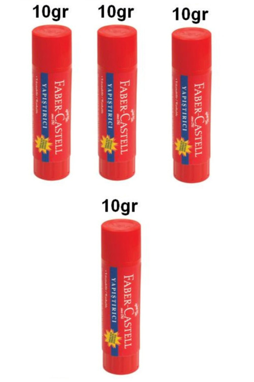 10 Gram Stick Yapıştırıcı Küçük Boy 4 Adet