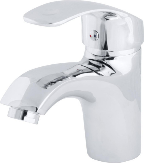 Moon Lavabo Bataryası Pirinç Tek Gövde Aç Kapa Lavabo Musluğu