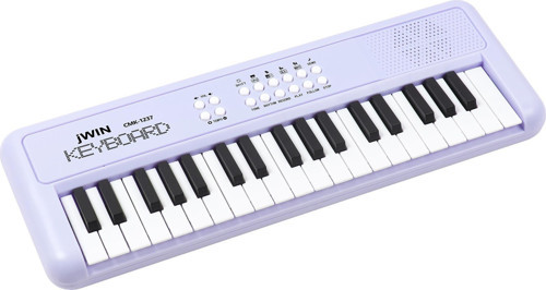 Jwin CMK-1237 37 Tuşlu Elektronik Org (Etiket. Adaptör Hediye) - Mor 2