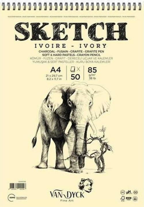 Sketch Çizim Blok A4 85GR 50 Yaprak