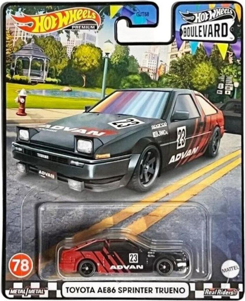 Boulevard Toyata AE86 Spinter Trueno GJT68 HKF28
