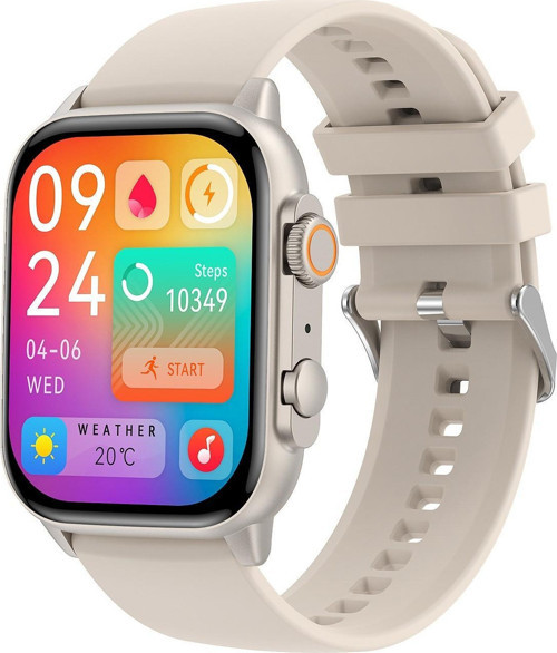 V1223 Amoled 4.9 Cm Hd,Bt Call ,Al Asistan Spor&Sağlık Yaşam Koçu,Gps Akıllı Saatt