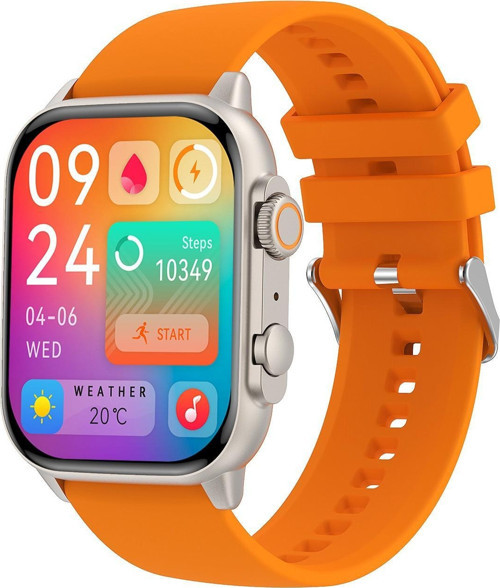V1223 Amoled 4.9 Cm Hd,Bt Call ,Al Asistan Spor&Sağlık Yaşam Koçu,Gps Akıllı Saatt