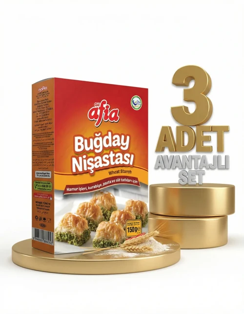 Buğday Nişastası 3x150 Gr
