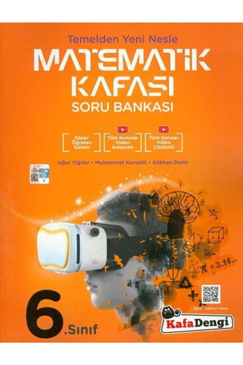 Kafadengi 6.Sınıf Matematik Kafası Tümü Video Çözümlü Soru Bankası
