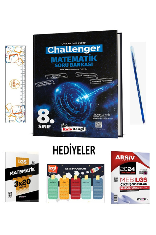 Kafadengi 8. Sınıf Lgs Matematik Challenger Soru Bankası