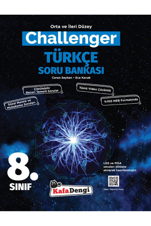 Lgs 8. Sınıf Challenger Türkçe Soru Bankası Ve Telefon Standı