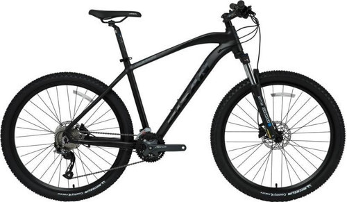 MTX 7400 ERKEK DAĞ BİSİKLETİ 43CM HD 27.5 JANT 27 VİTES MAT SİYAH PARLAK SİYAH