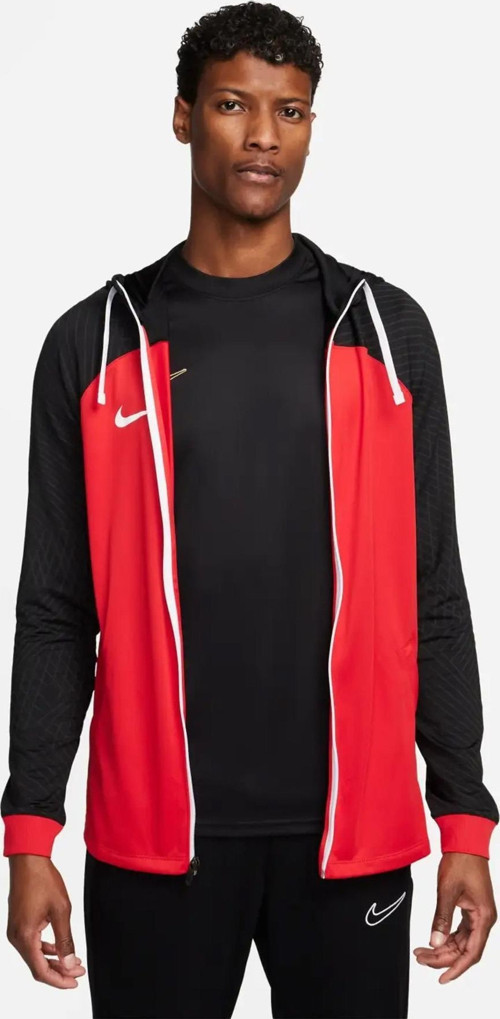 M Dri-FIT Strike23 Hooded Track Jacket Knit DR2571-657 Kırmızı Erkek Eşofman Üstü