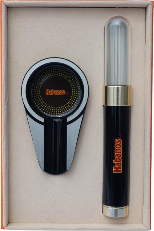 Habanos Küllük Tekli Puro Tüpü İkili Set