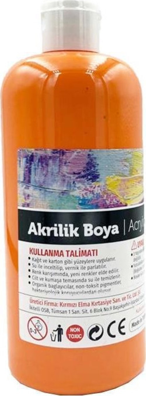 Akrilik Boya 500 gr Turuncu RA 500-18