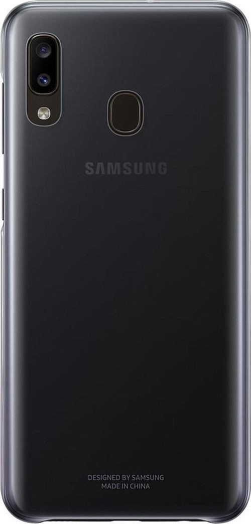Galaxy A20 ile Uyumlu Siyah Koruyucu Kılıf EF-AA205CBEGWW