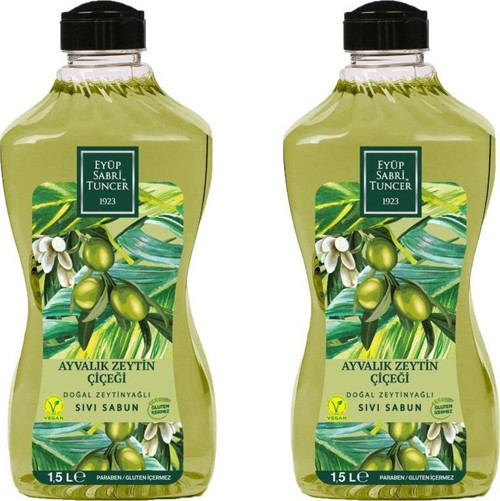 Sıvı Sabun Ayvalık Zeytin Çiçeği 1,5 lt x 2 Adet