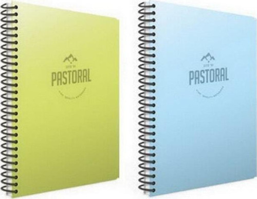 Pastoral 60 Yp. A4 Spiralli Pp. Kapak Defter 1 Kareli + 1 Çizgili