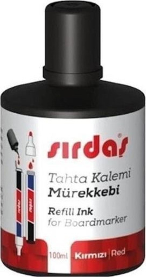 Tahta Kalemi Mürekkebi 100 Ml Kırmızı